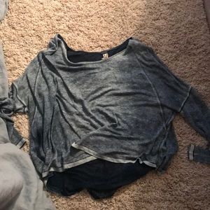 free people thermal sweater!
